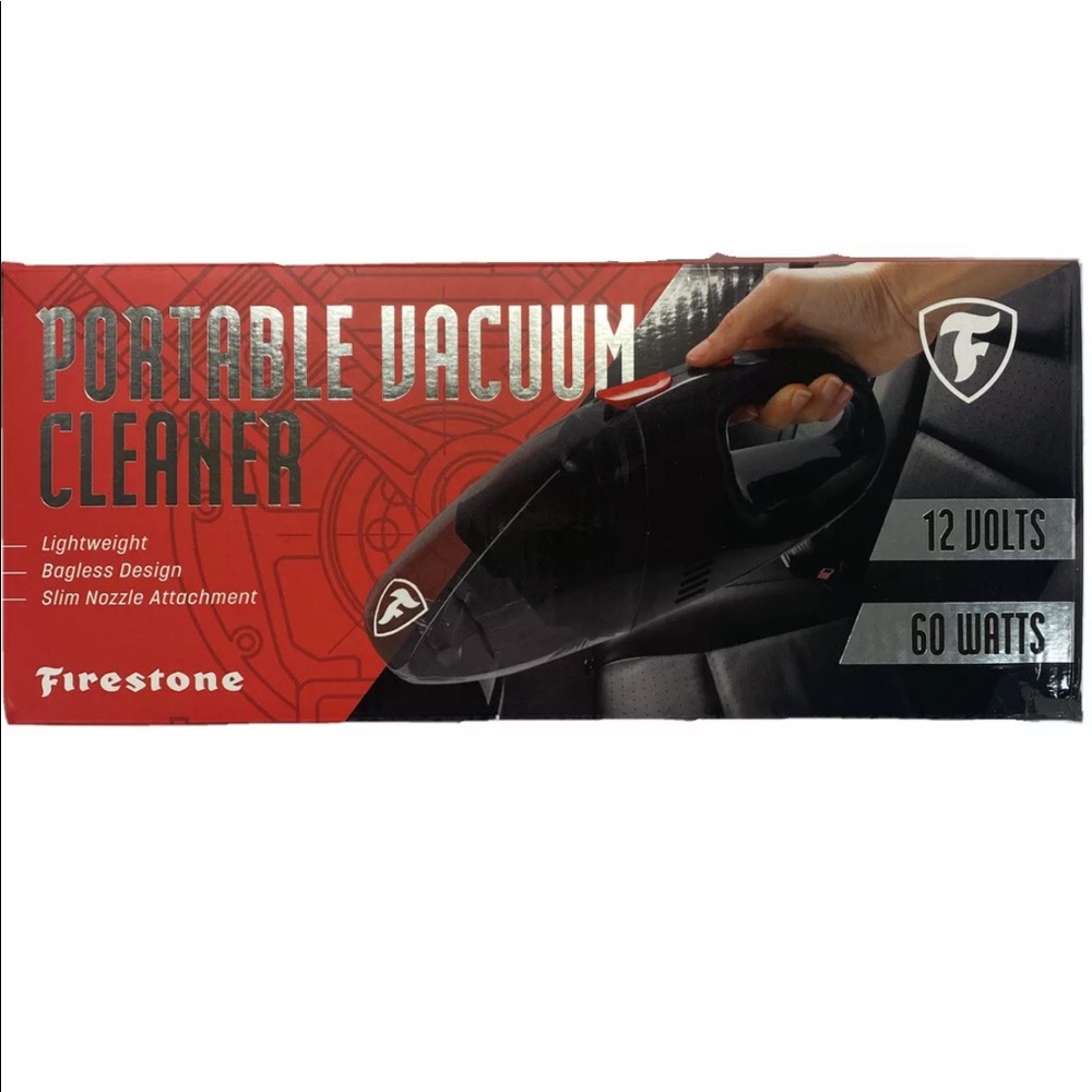Firestone Portable Vacuum Cleaner New In Box 12 Volt New With Box